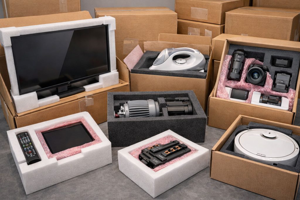 Pianka ochronna w przemyśle elektronicznym i AGD - jak zabezpieczyć delikatne produkty